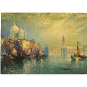 Vintage Calendar Print Venice Entering St. Marks Square 5x7